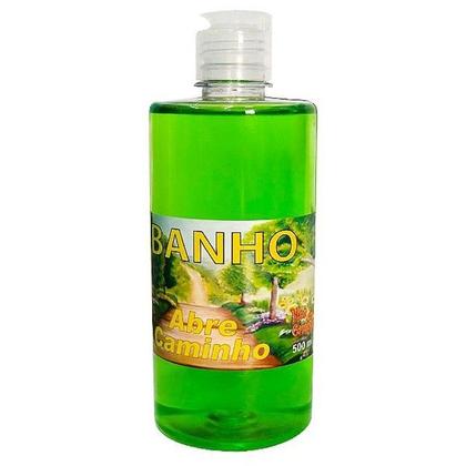 Imagem de Banho Líquido Abre Caminho 500 ml  Abertura de Caminhos  Proteção  Limpeza Energética