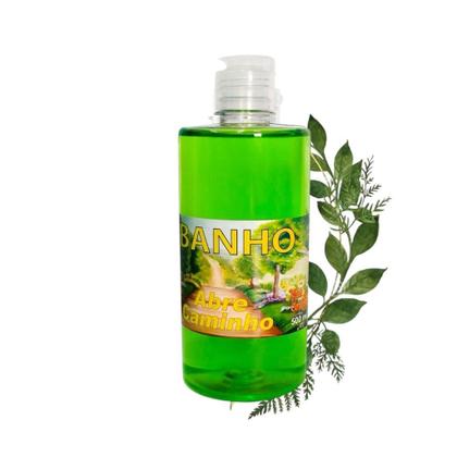 Imagem de Banho Líquido Abre Caminho 500 ml  Abertura de Caminhos  Proteção  Limpeza Energética