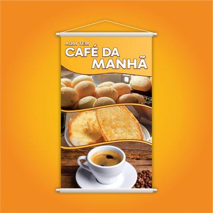 Imagem de Banner Aqui Tem Café Da Manhã