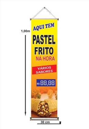 Imagem de Banner Esticadinho Pastel - tam.1,00mx0,30cm