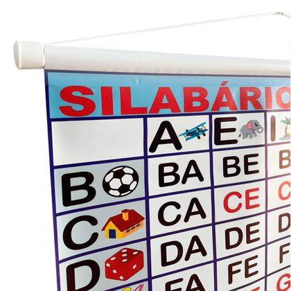 Imagem de Banner Pedagógico Infantil Silabário Simples