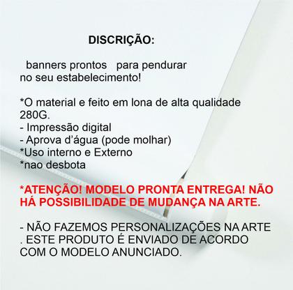 Imagem de Banner pronto Batata Frita REF 029  medida 45x70 cm (arte Pronta)