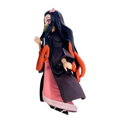 Figura De Acción De Nezuko Kamado (Demon Slayer) - Banpresto, 15 Cm, PVC, Multicolor, Con Base