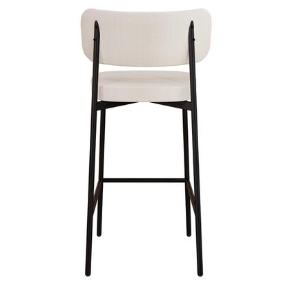 Imagem de Banqueta Alta Alloa com Estrutura Preta