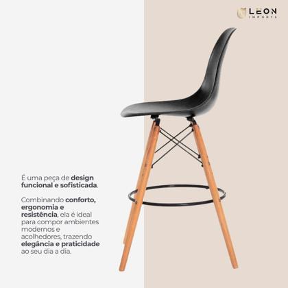 Imagem de Banqueta Alta Charles Eames Eiffel 133BPP