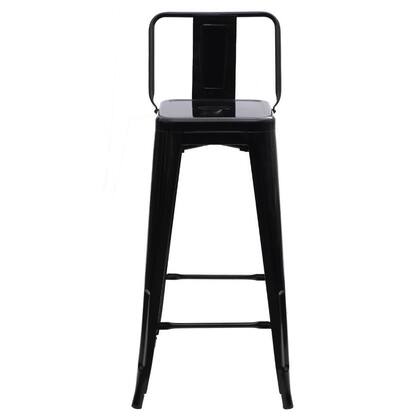 Imagem de Banqueta Alta com Encosto Tolix Iron Preto