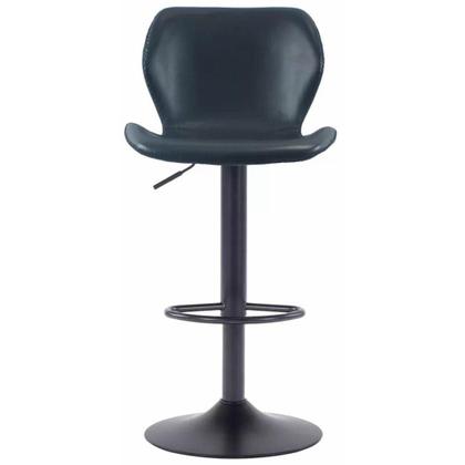 Imagem de Banqueta Bristol material ecológico Preto com Base Disco Ajustavel 110cm - 70772