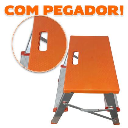 Imagem de Banqueta de Alumínio Bilateral 2 Degraus