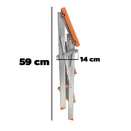 Imagem de Banqueta de Alumínio Bilateral 3 Degraus