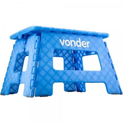 Imagem de Banqueta De Plástico Dobrável 220mm Reforçada Com Alça 150KG