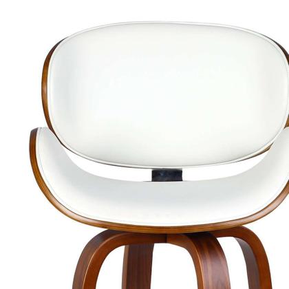 Banqueta Giratória Helmond Branca - Mobly Imagem de Banqueta Giratória Helmond Branca