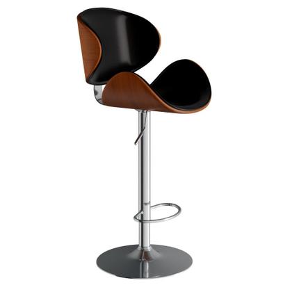 Imagem de Banqueta Giratória Malden Preta