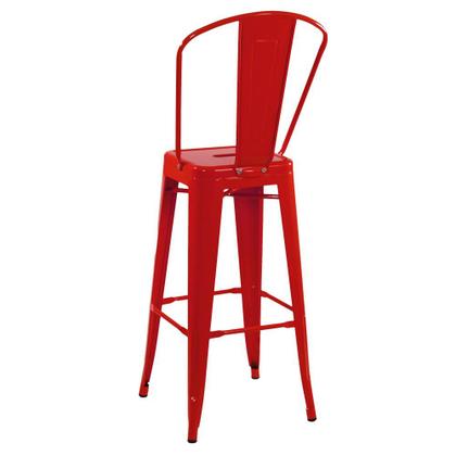 Imagem de Banqueta Iron Tolix com encosto alto - 76 cm -