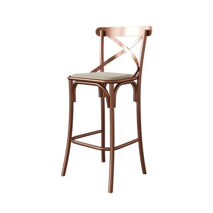 Imagem de Banqueta Katrina em Aço Cobre