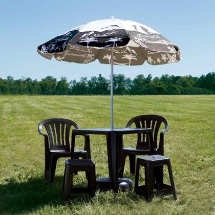 Imagem de Banqueta Plastica Preta Mor 