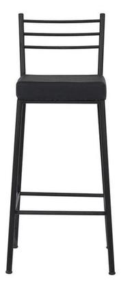 Imagem de Banqueta Turim Alta 70cm Preta