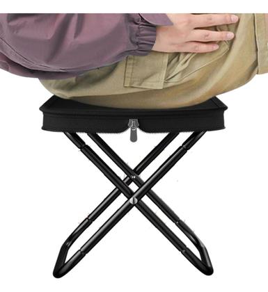 Imagem de Banquinho Banqueta Banco Portatil Dobravel Camping Pesca