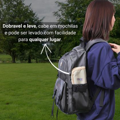 Imagem de Banquinho Banqueta Banco Portatil Dobravel Camping Pesca