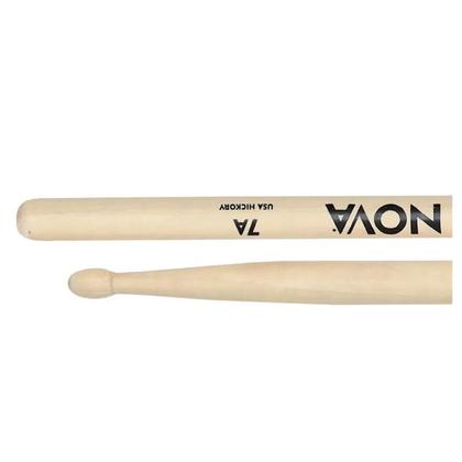 Imagem de Baqueta nova 7a vic firth ponta de madeira - par