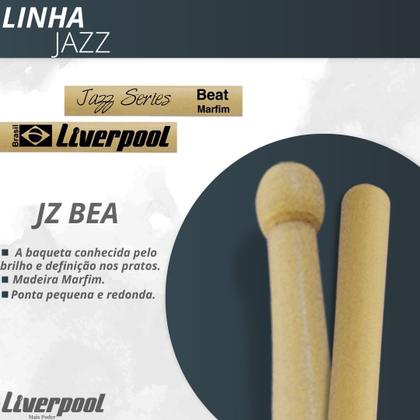 Imagem de Baquetas Jazz Series Beat 12 Pares JZ BEA Liverpool