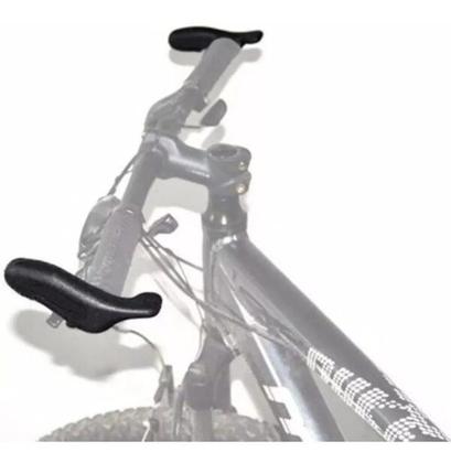 Imagem de Bar Ends Kode Emborrachado 125 MM Preto SSX Multicoisas