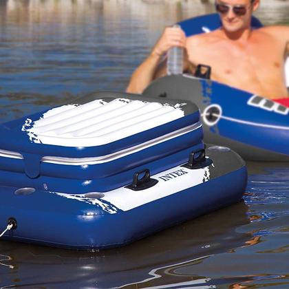 Imagem de Bar Flutuante Cooler Boia Inflável Piscinas Intex 72 Latas