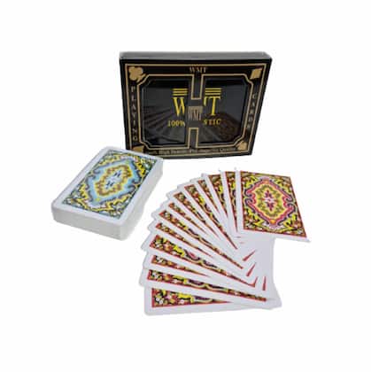 Imagem de Baralho 100% Plástico Jogo De Cartas Profissional