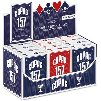 Imagem de Baralho 157 Couchê 275g 12 unid - Copag