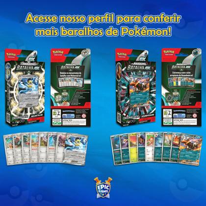 Imagem de Baralho Batalha ex 60 Cartas Pokemon Para Jogar Houndoom ex