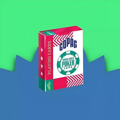 Imagem de Baralho Cartas p/ Jogar World Series Of Poker - Poker Size Ng Sortido e Unitário Copag - 31604
