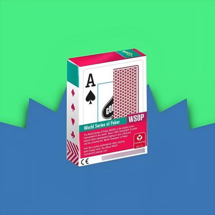 Imagem de Baralho Cartas p/ Jogar World Series Of Poker - Poker Size Ng Sortido e Unitário Copag - 31604