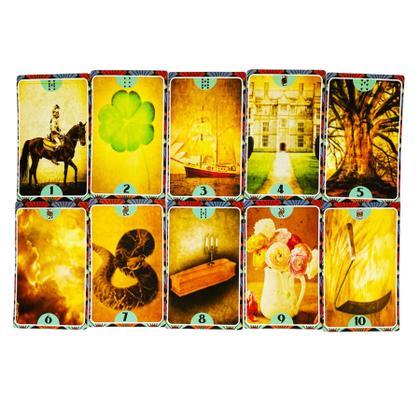 Imagem de Baralho Cigana do Leque com 36 cartas + Manual Explicativo