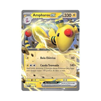 Imagem de Baralho de Batalha EX Pokémon Estampas Ilustradas Ampharos