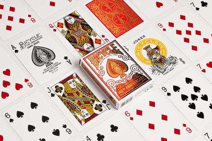 Imagem de Baralho de cartas, bicicleta, aniversário de 140 anos, 1 baralho