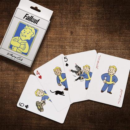 Imagem de Baralho de cartas Deck Fallout Vault Boy Perks 52 cartas