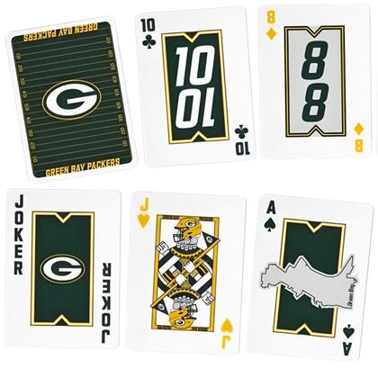 Imagem de Baralho de Cartas NFL Green Bay Packers 55 Cartas Copag