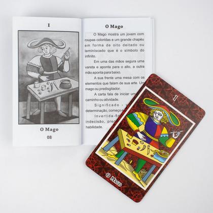 Imagem de Baralho Enciclopédia do Tarot  24 Cartas com Manual