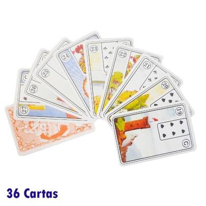 Imagem de Baralho Lenormand 36 Cartas  Oráculo  Autoconhecimento  Previsões