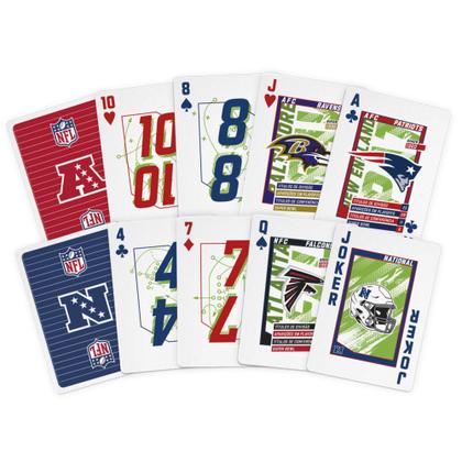 Imagem de Baralho NFL Duplo 110 Cartas Copag - 34595