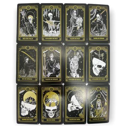 Imagem de Baralho O Tarot Negro 78 Cartas Com Manual Explicativo