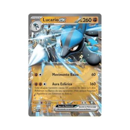 Imagem de Baralho Pokémon Lucario Ampharos Ex