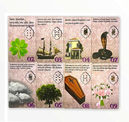 Imagem de Baralho Tarot Cigano para Iniciantes Novo Com 36 cartas