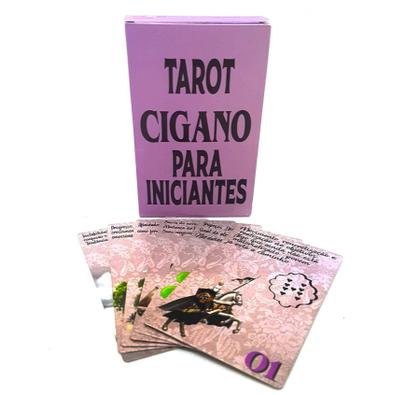Imagem de Baralho Tarot Cigano para Iniciantes Novo Com 36 cartas