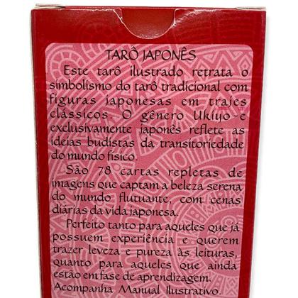 Baralho Tarot Tarô Japonês 78 cartas plastificado com manual - Lua