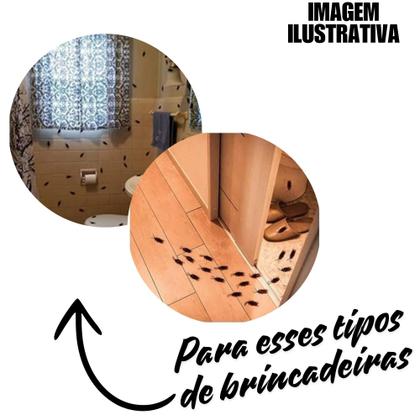 Imagem de Barata 8 Unid Festa Halloween Sustos Medo Enfeite Decoraçao