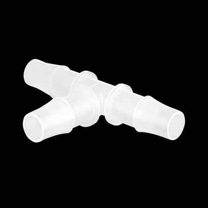 Imagem de Barba de mangueira de plástico em forma de T com encaixe em T 3/16 Hose Barb (x10)
