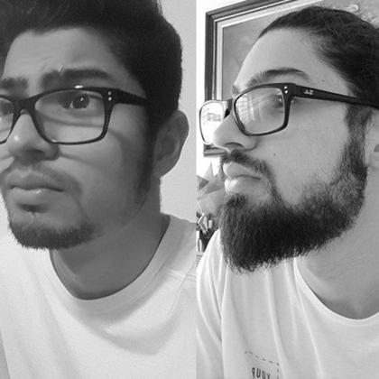 Imagem de Barba De Respeito Kit Blend Crescimento Shampoo Balm Premium