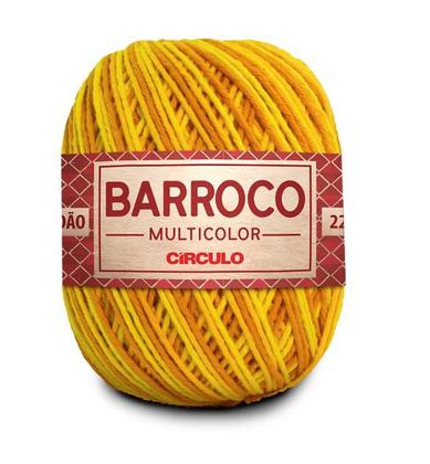 Barbante Barroco Multicolor Espessura Fio 6 Novelo com 226 Metros 885 TEX Circulo - Círculo Imagem de Barbante Barroco Multicolor Espessura Fio 6 Novelo com 226 Metros 885 TEX Circulo