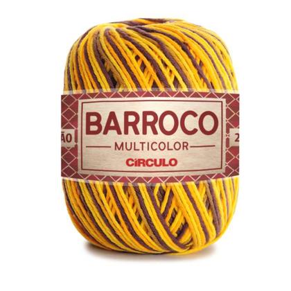 Imagem de Barbante Barroco Multicolor Espessura Fio 6 Novelo com 226 Metros 885 TEX Circulo