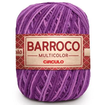 Imagem de Barbante Barroco Multicolor Espessura Fio 6 Novelo com 226 Metros 885 TEX Circulo